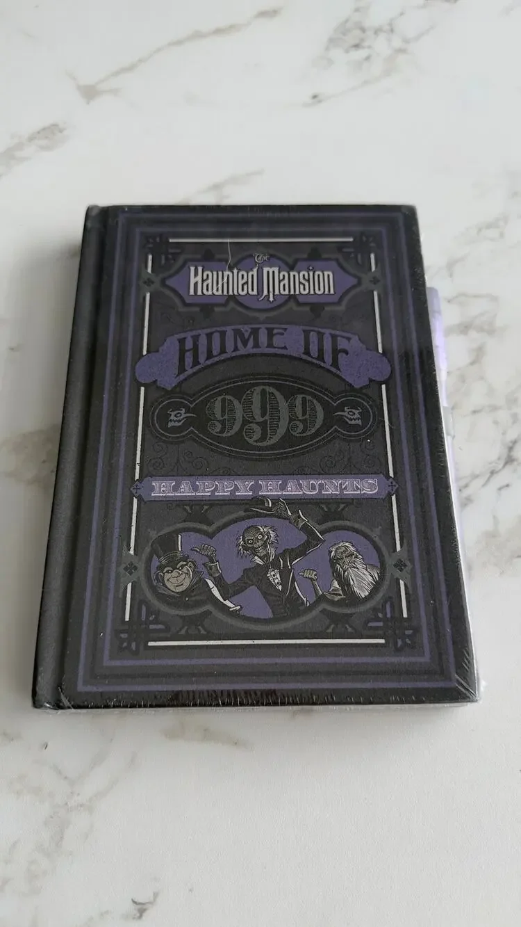 Disney Parks Haunted Mansion 999 Happy Haunts Journal Notebook & Pen Set NEW